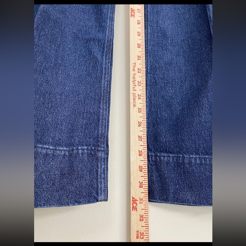 J.Crew Denim trouser in Fiorellas wash High rise NWT Size 31 - Picture 8 of 9